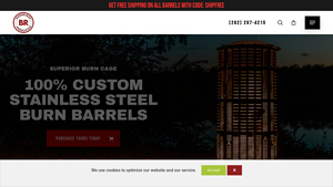 Burn Right® - Small Incinerator & XL Burn Barrel