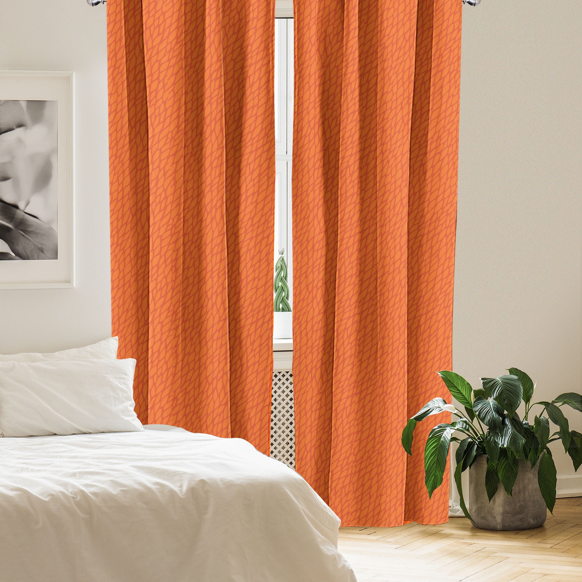 An application scenario or product detail of burnt orange drapes - Image 18