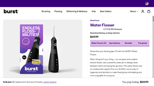 BURST - Water Flosser