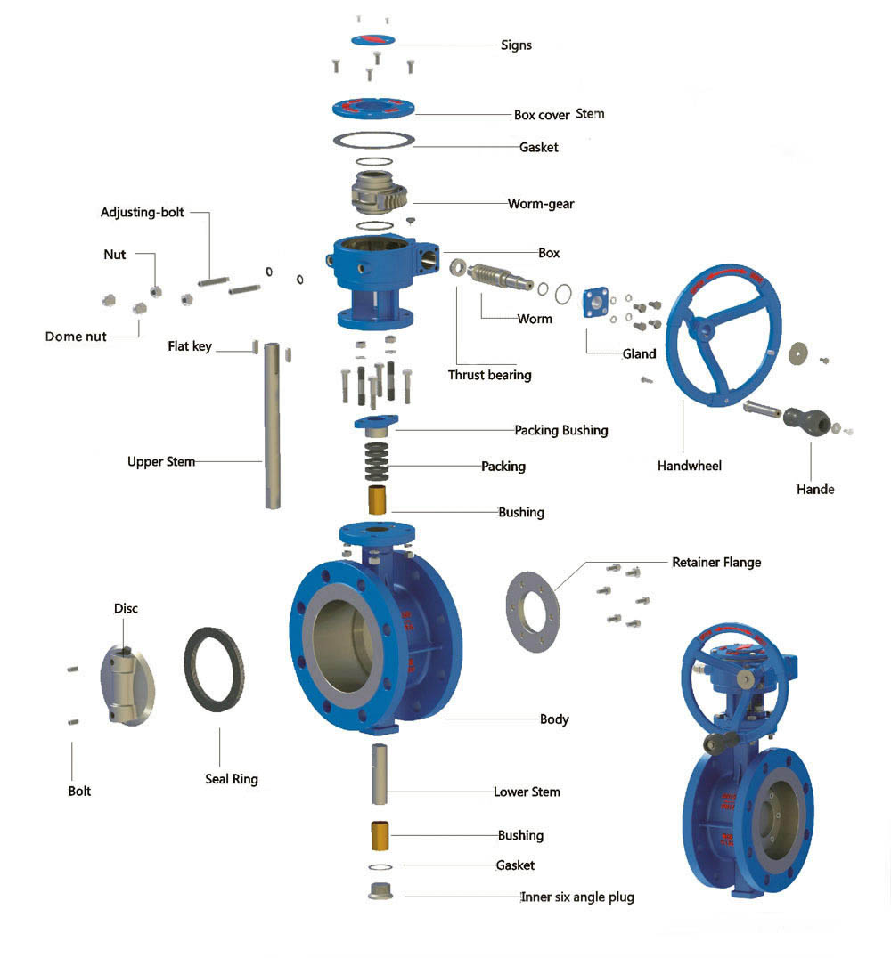 An application scenario or product detail of butterfly valve parts - Image 20