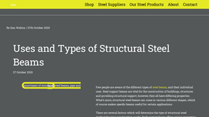 Buyabeam - Structural Steel Beams