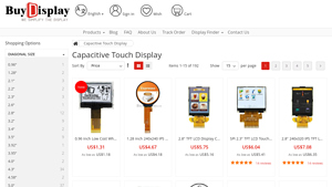 BuyDisplay - Capacitive Touch Displays