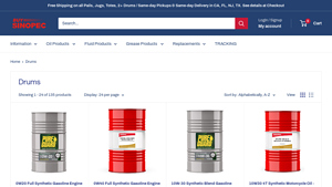 Sinopec - Full Synthetic & Synthetic Blend Engine Oils