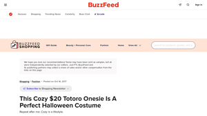 Buzzfeed - Totoro Onesie