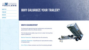 BWise Trailers - Galvanized Steel Solutions