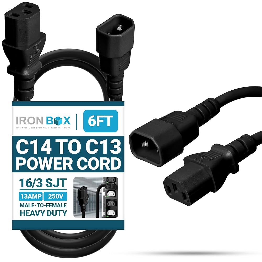 An application scenario or product detail of c13 to c13 power cable - Image 11
