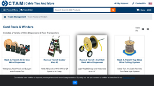 Cable Ties and More - Cable Spool Reels