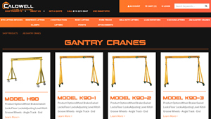 Caldwell Inc - Gantry Cranes