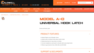 Caldwell - Universal Hook Latch