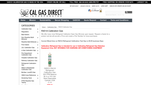 CalGas Direct - R401A Refrigerant Calibration Gas