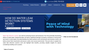 Call Oasis - Water Leak Detection Systems