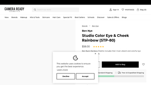Ben Nye - Studio Color Palette Rainbow