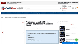 Camfive - Protective Lens D28 T4