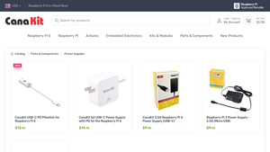 CanaKit - Power Supplies for Raspberry Pi