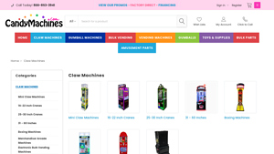 CandyMachines - Claw and Vending Machines