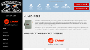Cannon Bros - Humidifiers