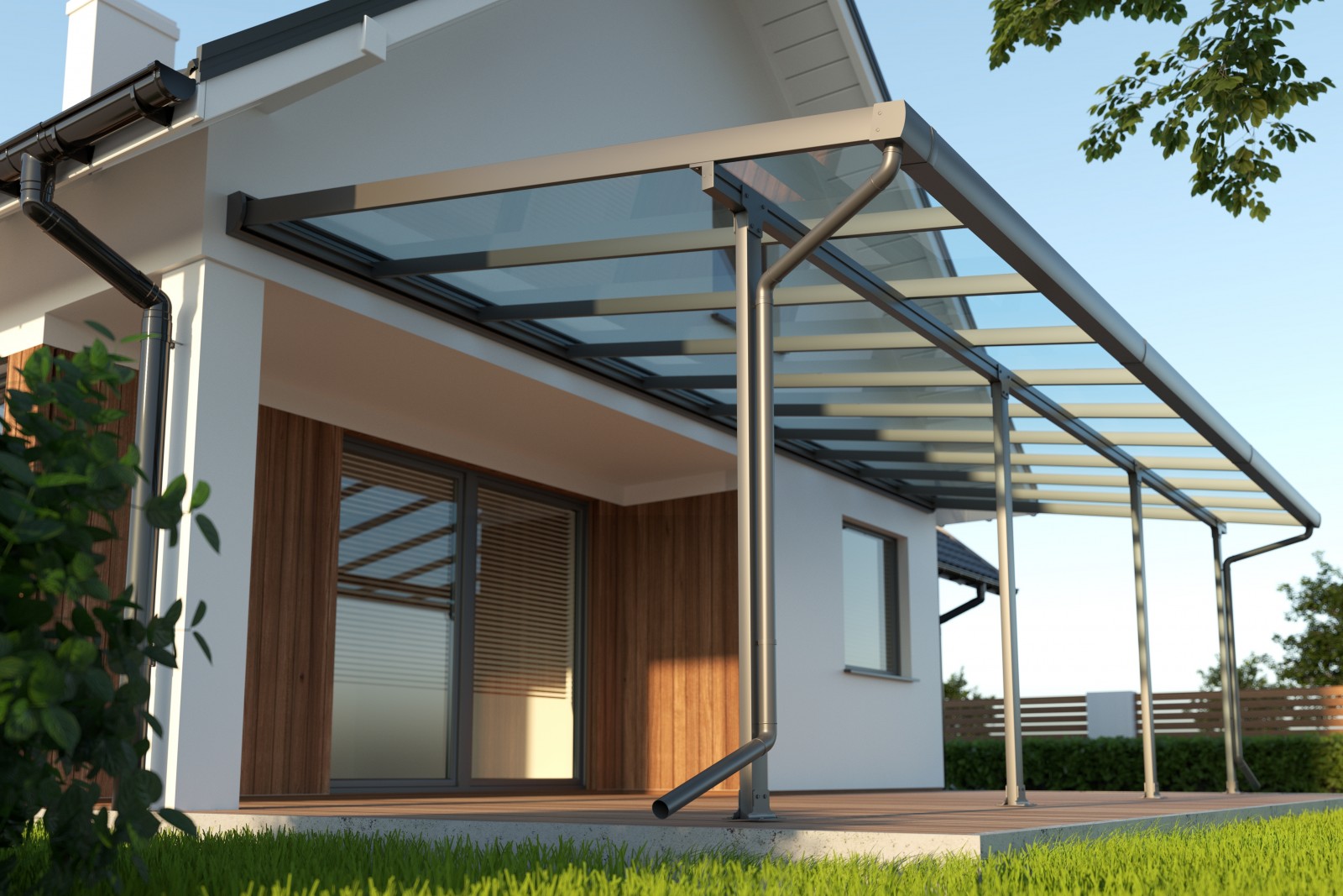 An application scenario or product detail of canopy roofs - Image 23