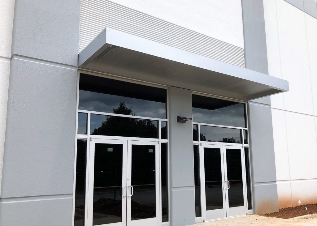 An application scenario or product detail of cantilever canopy - Image 1