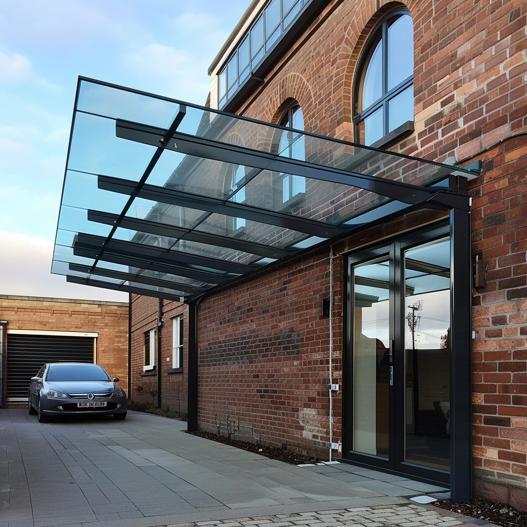 An application scenario or product detail of cantilever canopy - Image 24