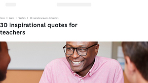 Canva - Inspirational Quotes for Teachers