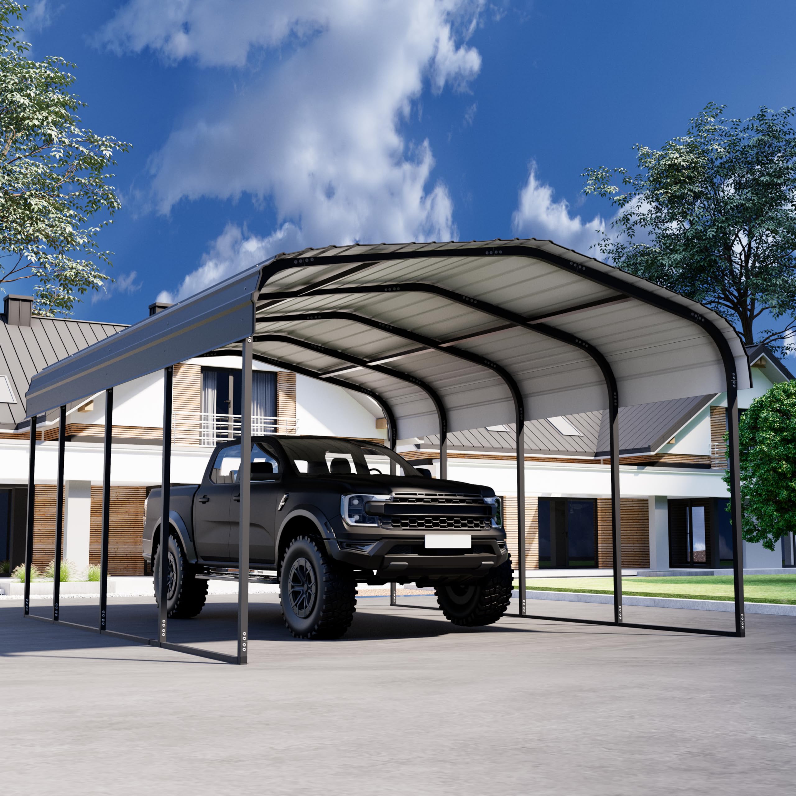 An application scenario or product detail of car porch - Image 2
