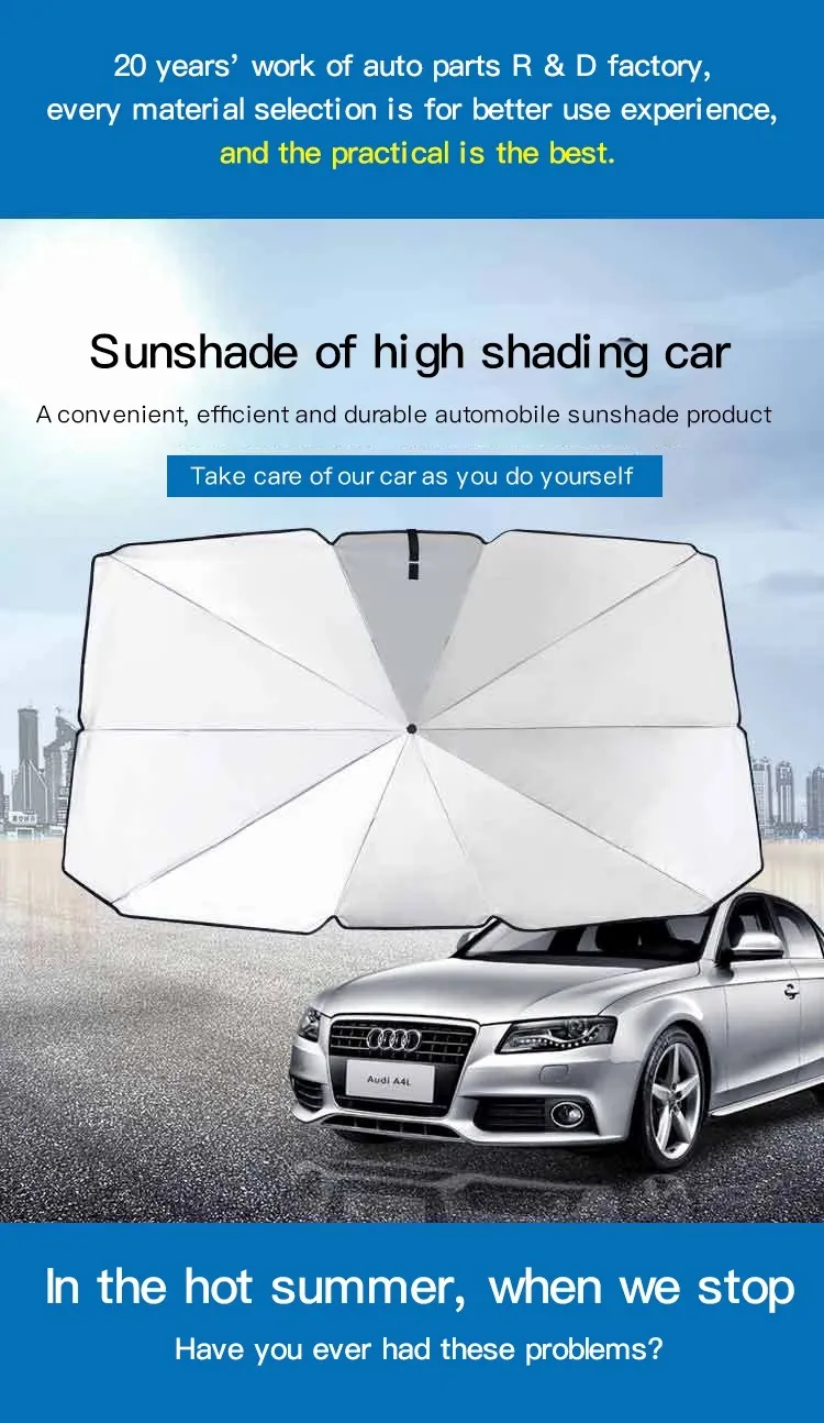 An application scenario or product detail of car umbrella - Image 12