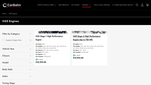 Carbahn - N55 Stage 1 High Performance Engine
