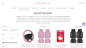 Carbella Auto - Official Sanrio Hello Kitty Products