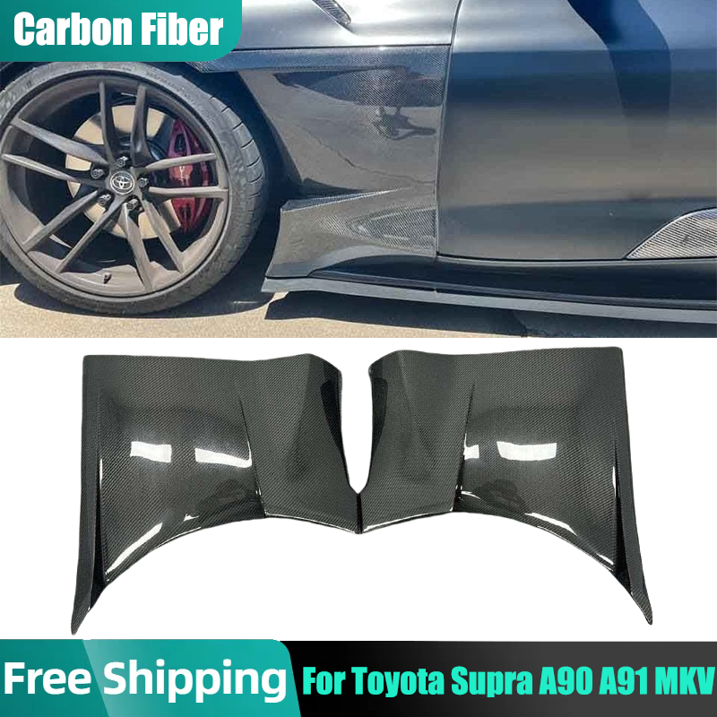 An application scenario or product detail of carbon fiber side fenders mk5 supra - Image 1