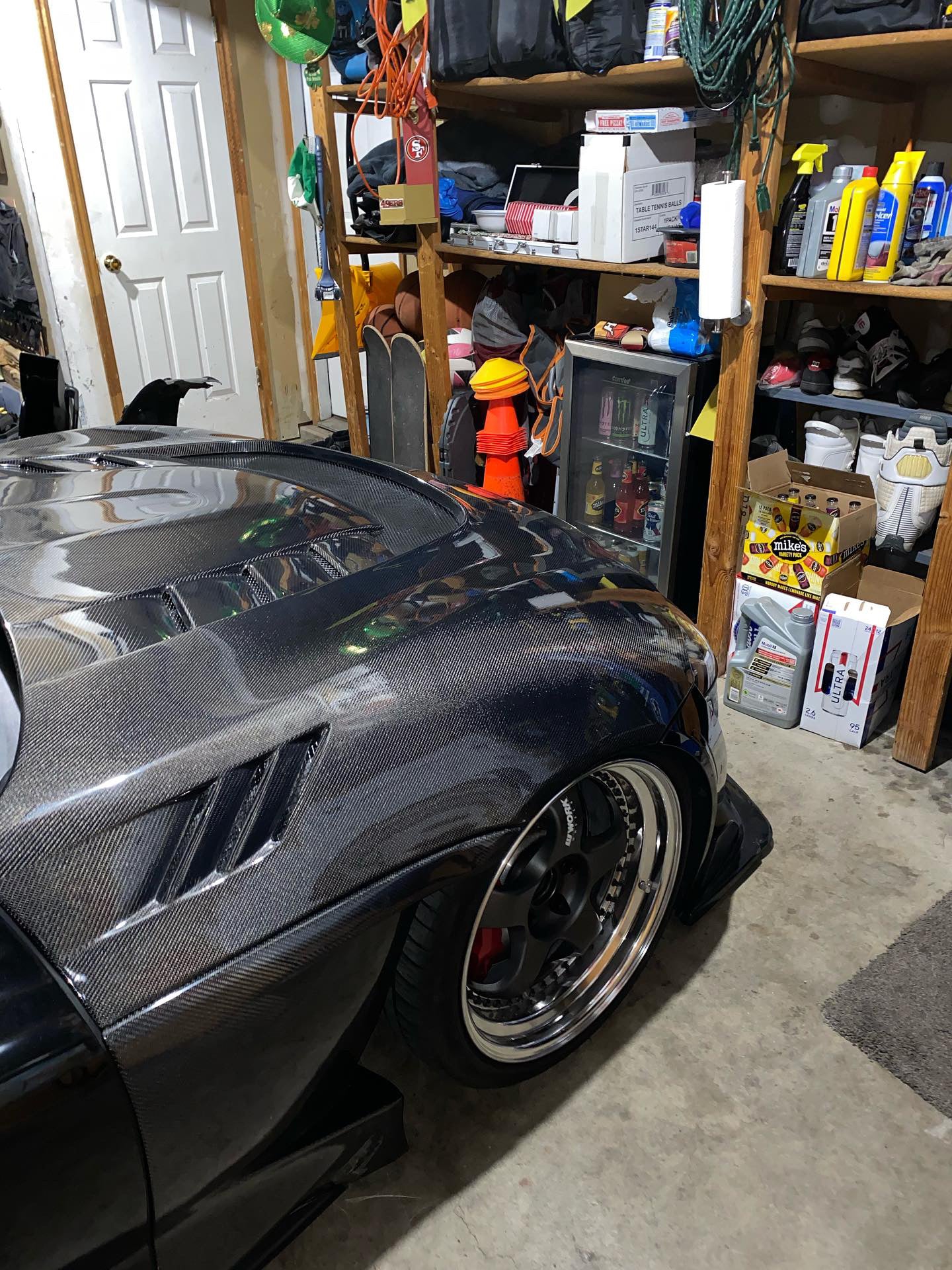 An application scenario or product detail of carbon fiber side fenders mk5 supra - Image 15