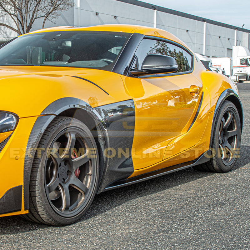 An application scenario or product detail of carbon fiber side fenders mk5 supra - Image 18