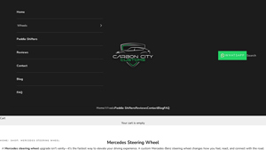 Carbon City Customs - 2023 AMG Style Customizable Steering Wheel