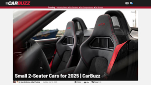 CarBuzz - Sports Car Overview