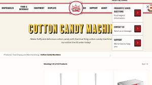 Carnival King - Commercial Cotton Candy Machines