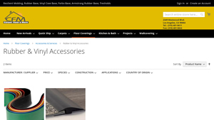 Carpet Floor and More - Resilient Molding & Rubber Base