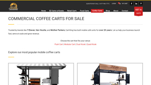Cart-King - Commercial Coffee Carts