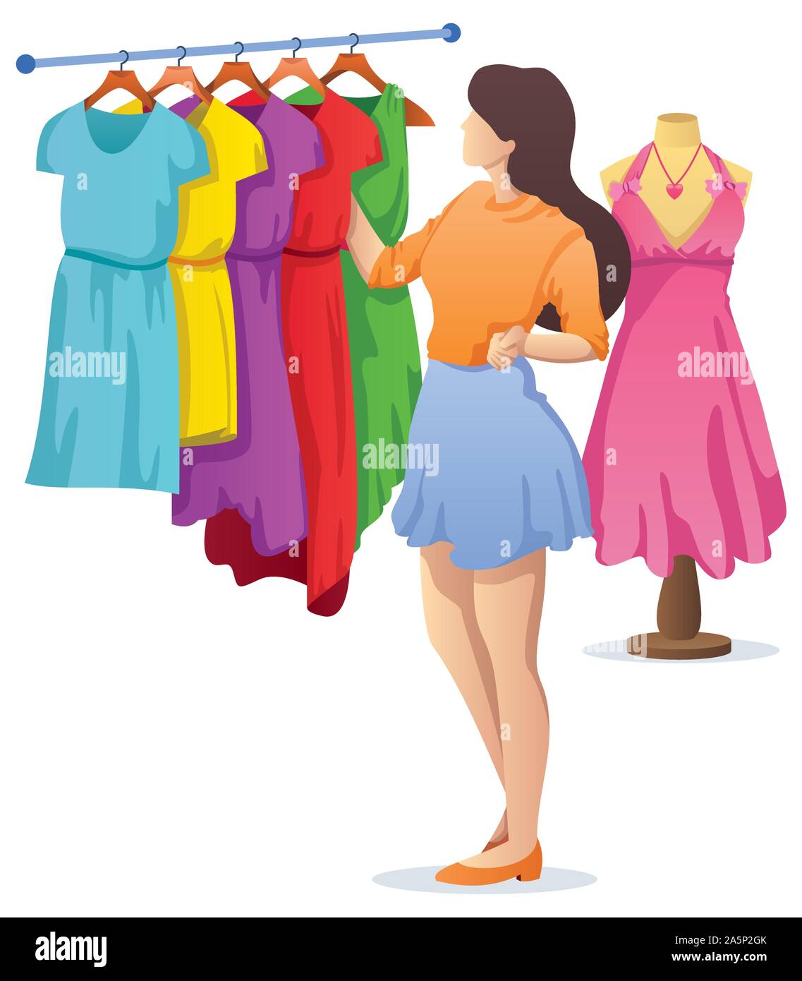 An application scenario or product detail of cartoon dress - Image 9