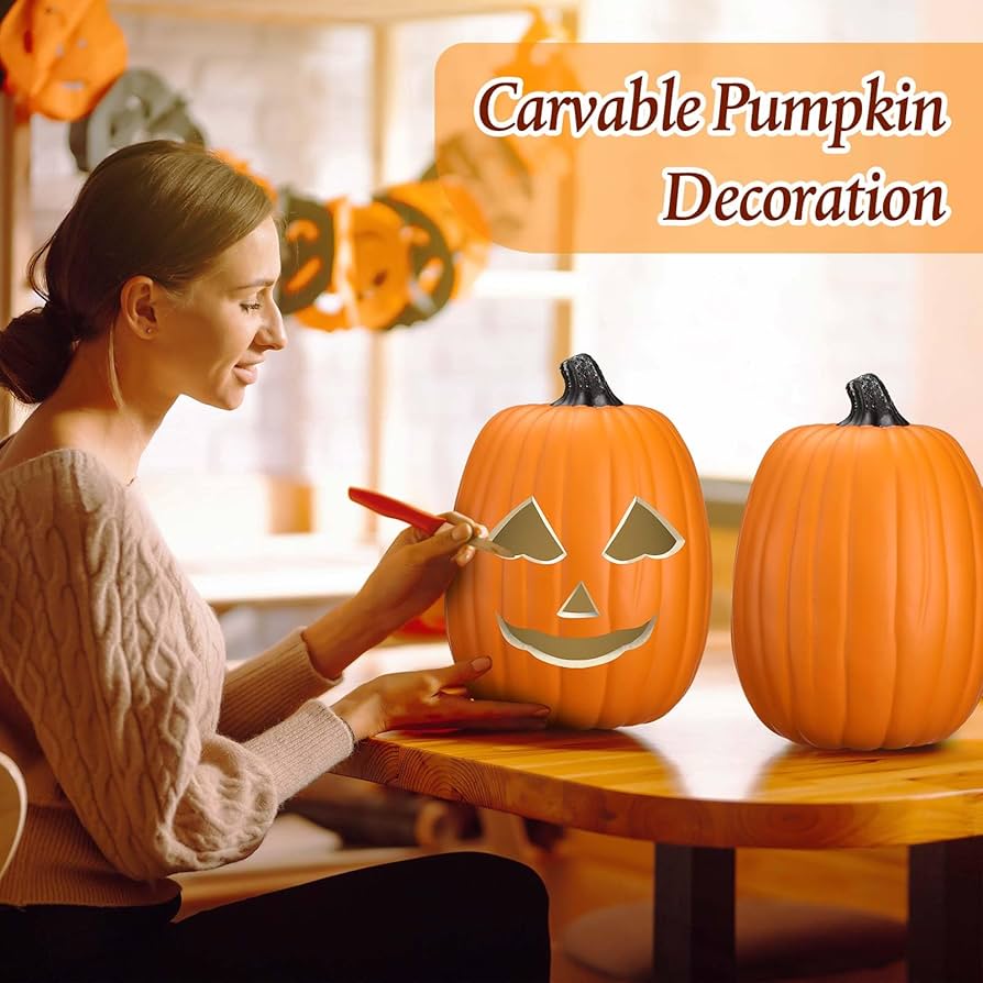 An application scenario or product detail of carvable pumpkins - Image 20