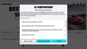 Carwow - Best Two-Seater Sports Cars 2025