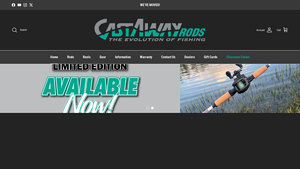 Castaway - Texas Edition Smoker 7' Medium Casting Rod