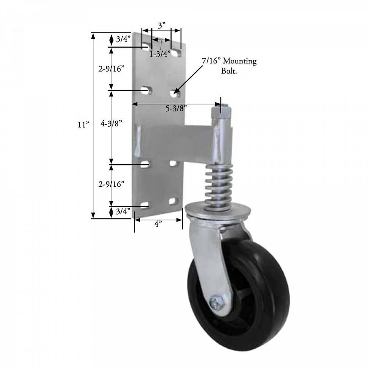 An application scenario or product detail of caster gate wheel - Image 2