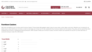 Caster Central - Versatile Furniture Casters