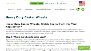 Caster Concepts - Heavy Duty Caster Wheels