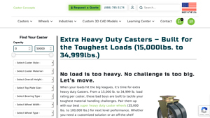Caster Concepts - Extra Heavy Duty Casters