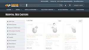 Caster Connection - Hospital Bed Casters