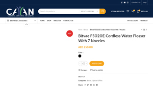 Bitvae - F5020E Cordless Water Flosser