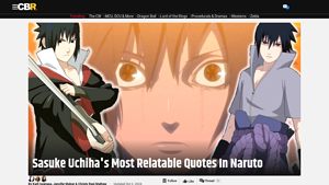 CBR - Sasuke's Philosophy