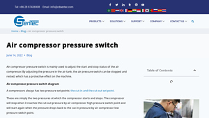 Cdsentec - Air Compressor Pressure Switch