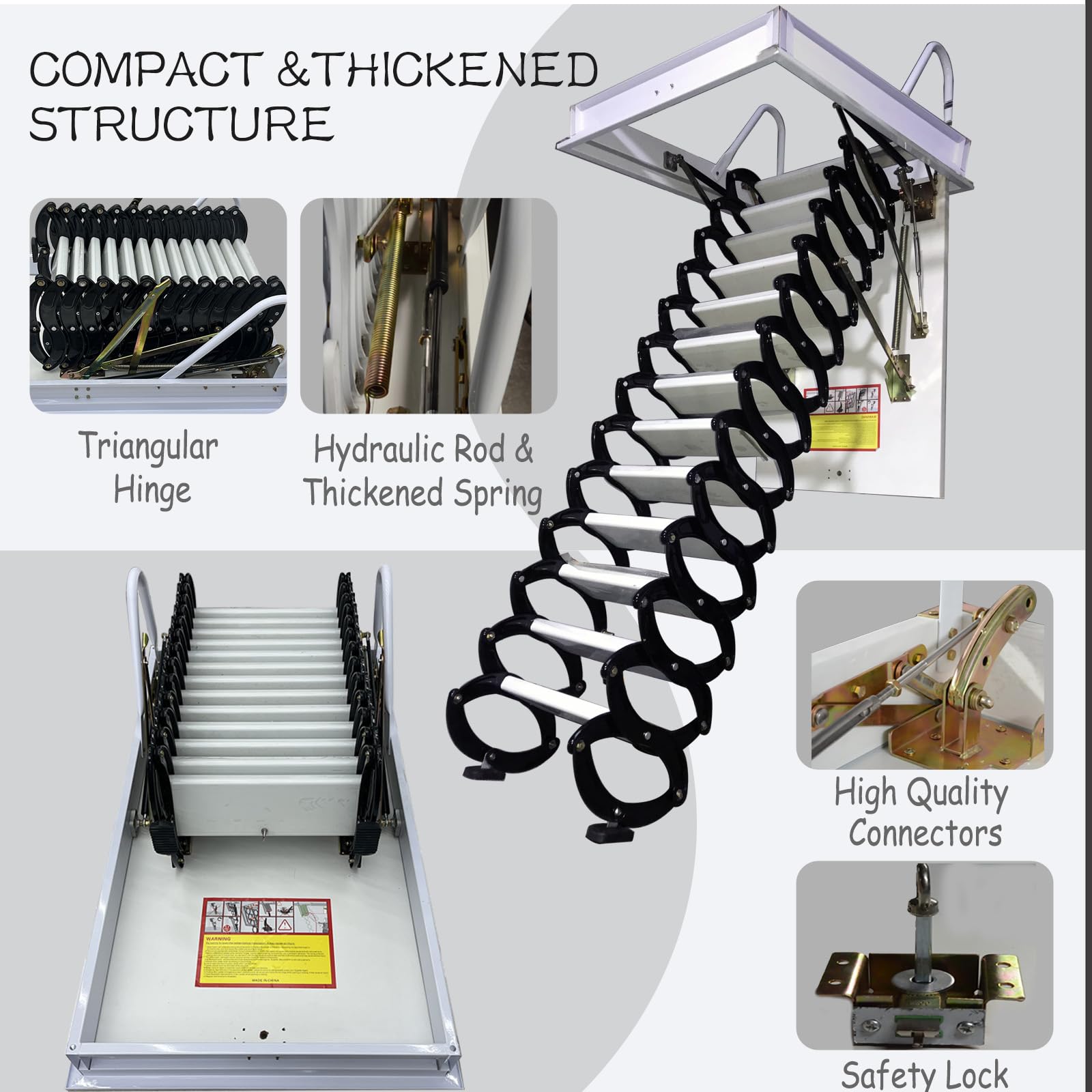 An application scenario or product detail of ceiling retracting steps - Image 6