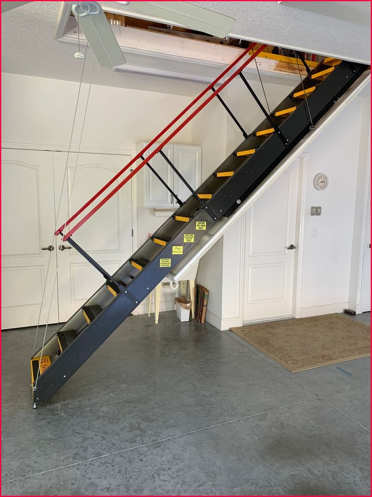 An application scenario or product detail of ceiling retracting steps - Image 7